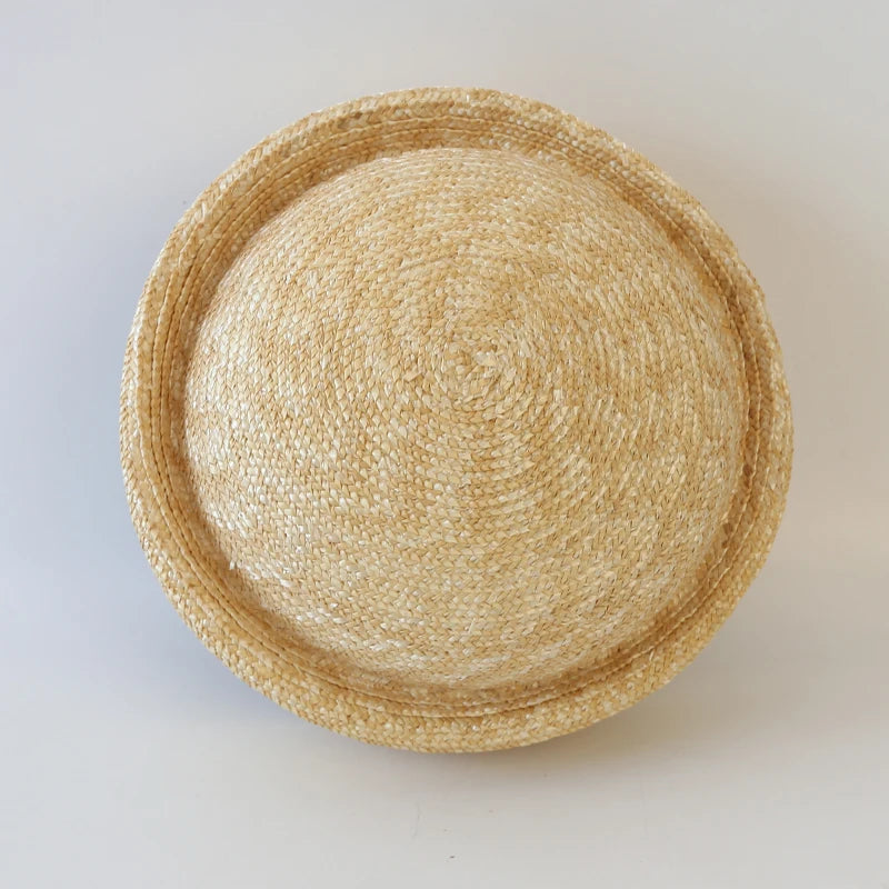 Summer Sailor Hat Beach Beret Sun Pillbox Hat