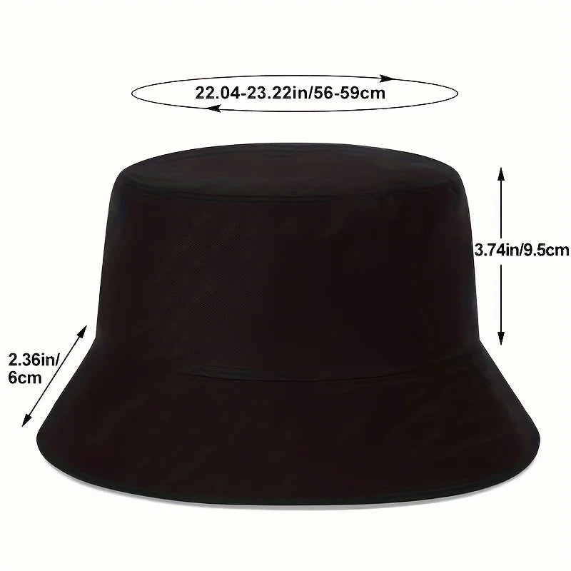 Cowboy Fisherman Hat for Women, Washed and Worn in Spring and Summer