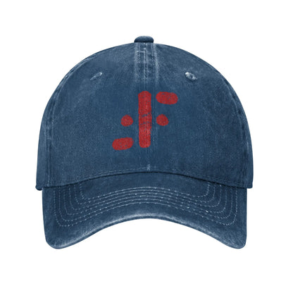 Casual V Tv Series The Visitors Insignia Baseball Caps Distressed Denim Headwear