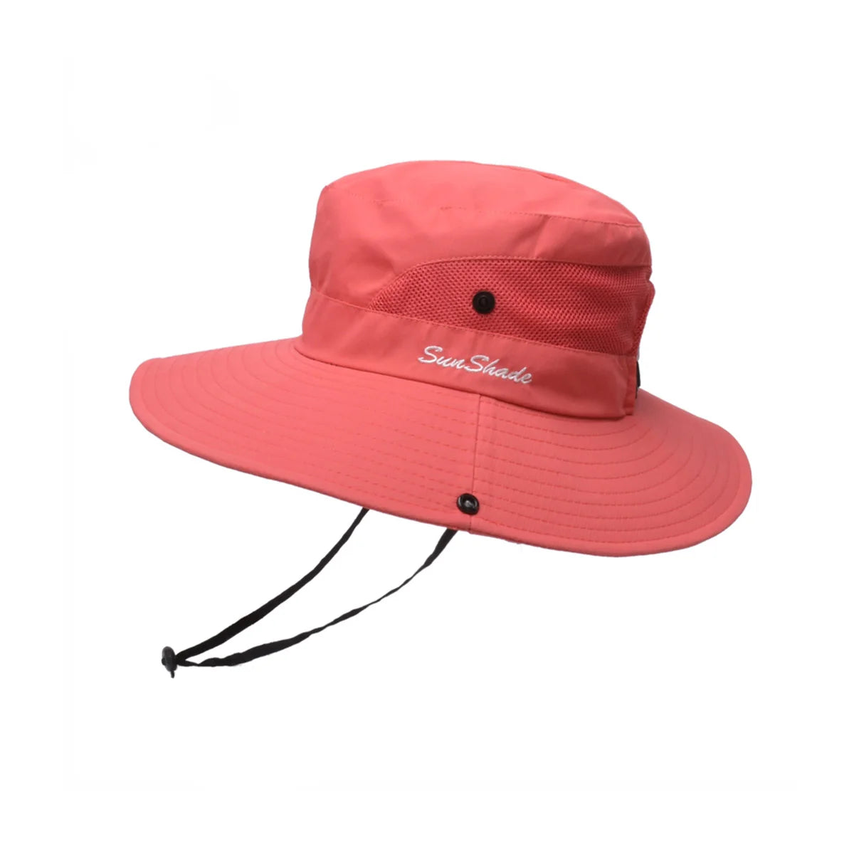 Women Ponytail Fisherman Hat Waterproof Sun Cap