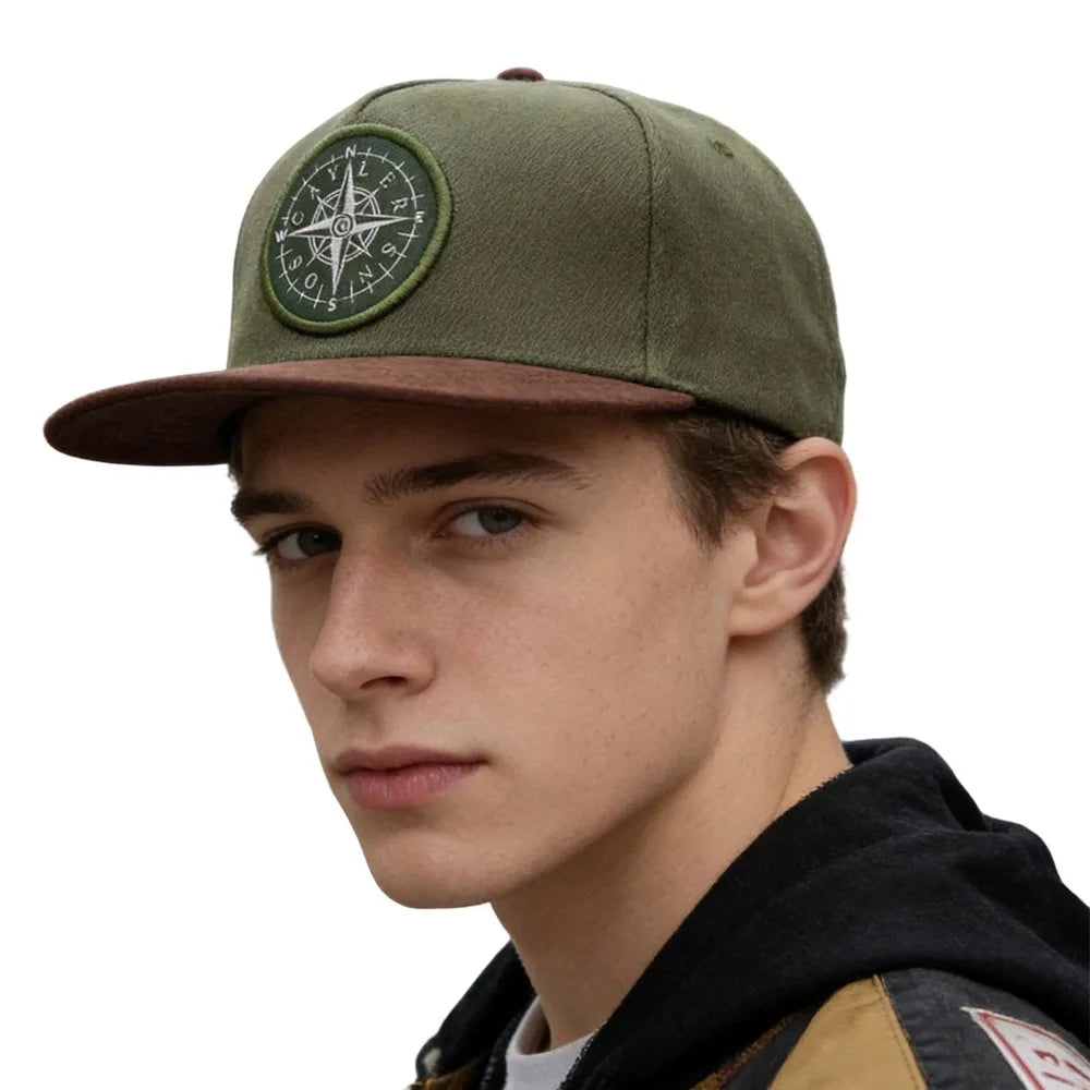 Casual Embroidery Baseball Cap Cool American Street Sun Hat