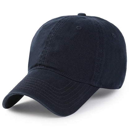 Big Head Man Plus Size Baseball Cap Summer Cotton Mesh