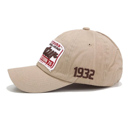 Letter Embroidery Baseball Caps For Men Women
