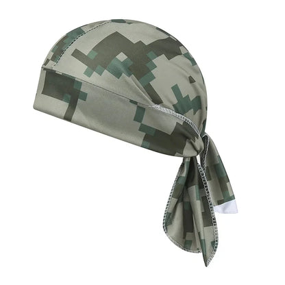 Camouflage Headband Bandana Handkerchief Head Man Pirate Hat
