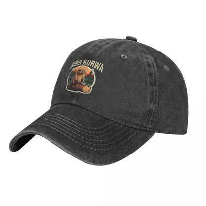 Bobr Kurwa Bober Beaver Bobr Baseball Cap