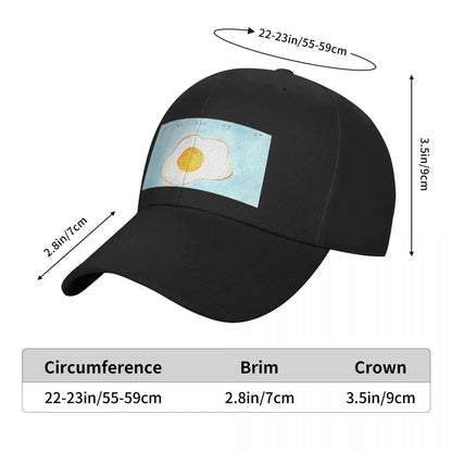 Put An Egg On It! Baseball Cap Hat men