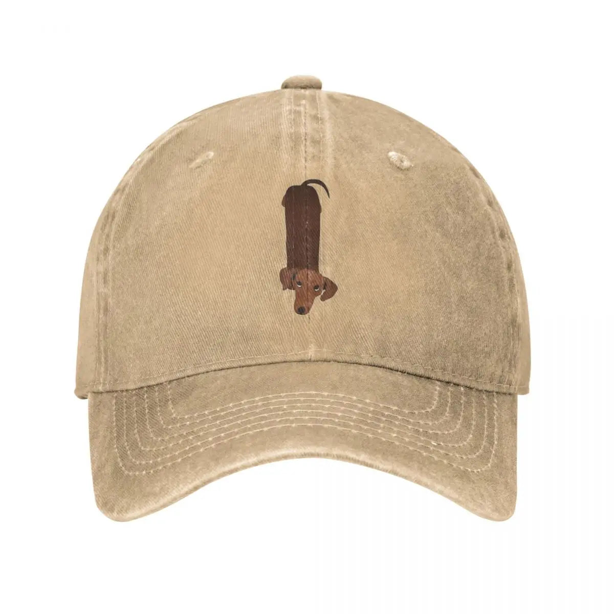 I Love My Wiener Dog Dachshund Baseball Cap Distressed Washed Caps Hat Fashion Outdoor Activities Sun Cap