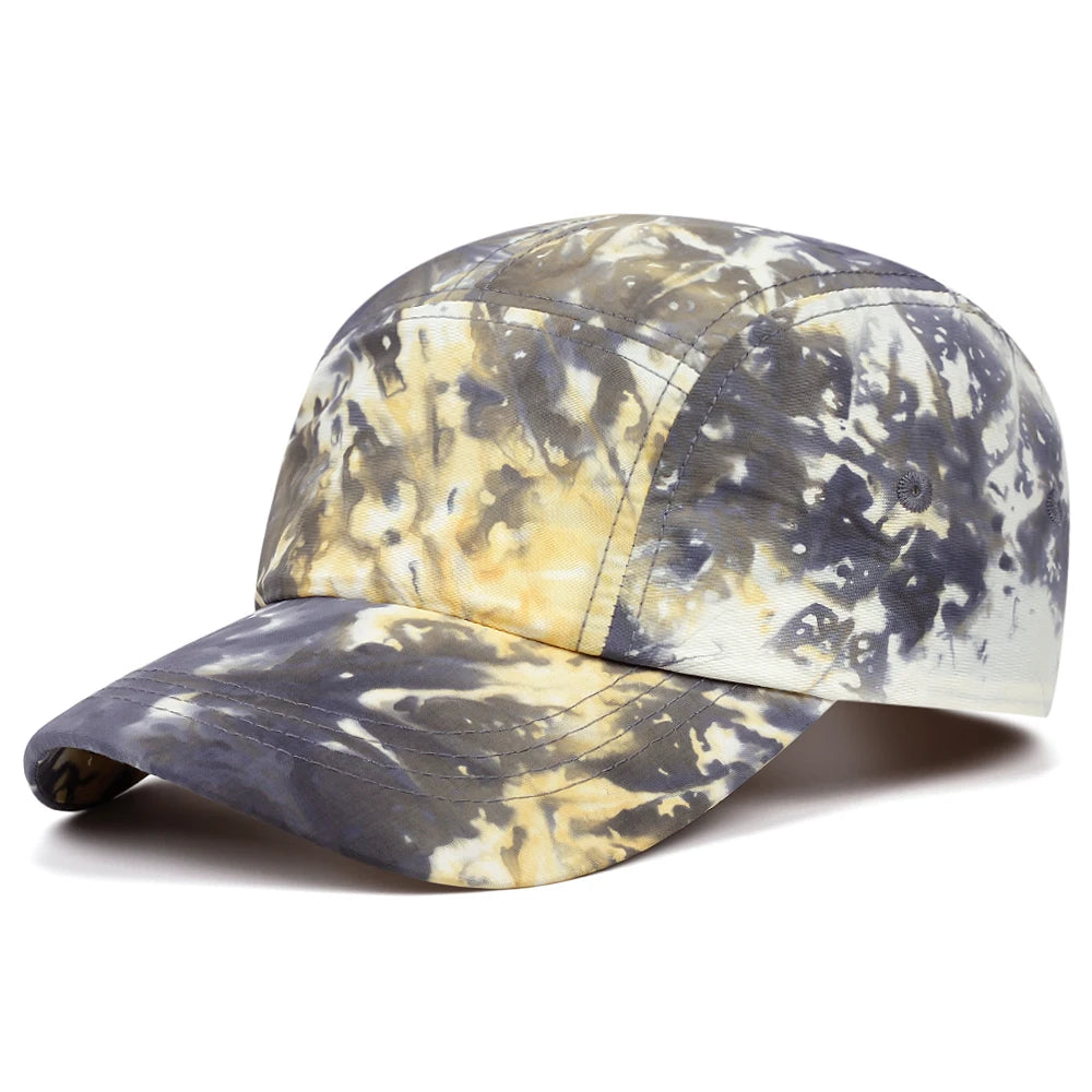 Tie-Dye Men Baseball Cap New Spring Summer Women