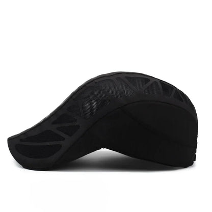 Summer New Arrival SPORT Letter Front Panel Cap For Men Breathable Sun Hat Outdoor UV Protection Baseball Cap