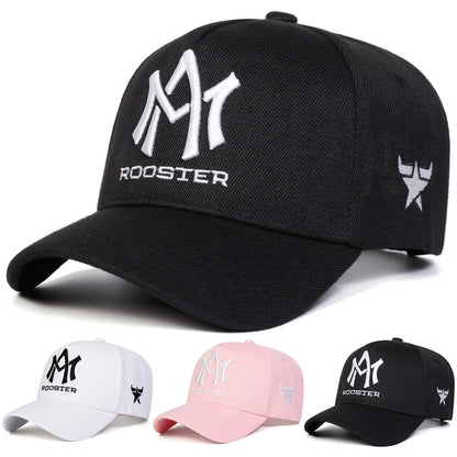 Unisex Ma Rooster Letter Embroidery Baseball Caps Spring Autumn
