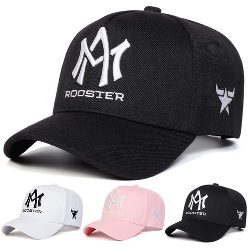 Unisex Ma Rooster Letter Embroidery Baseball Caps Spring Autumn