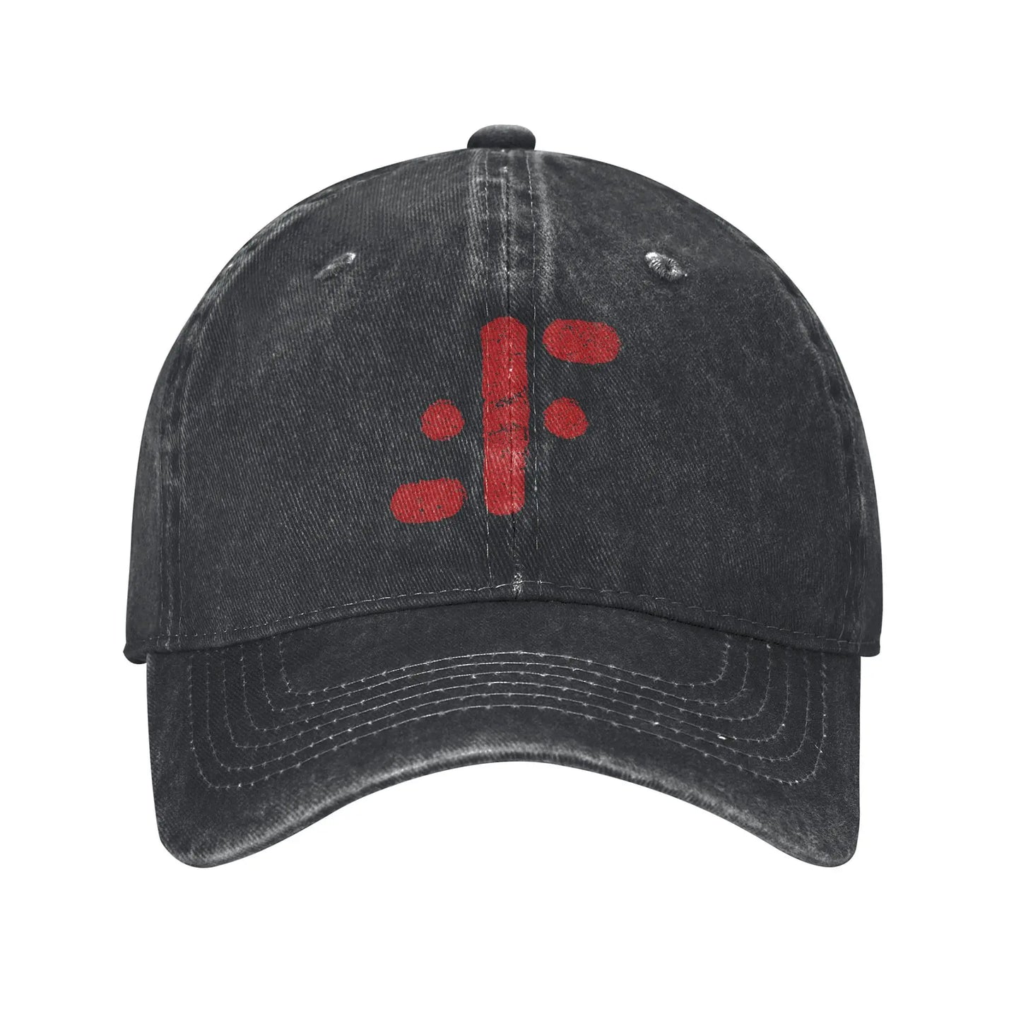 Casual V Tv Series The Visitors Insignia Baseball Caps Distressed Denim Headwear