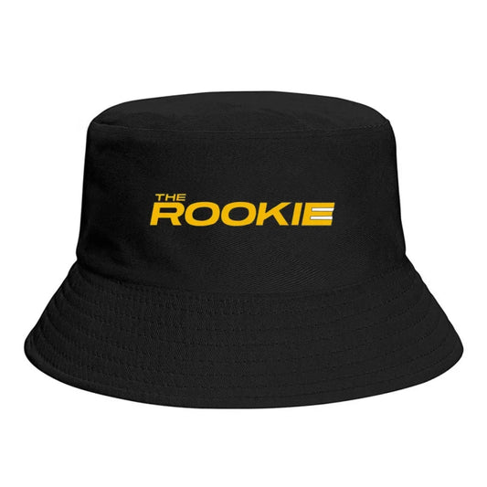 The Rookie Yellow Cap Daily Cool Casual Lovely Streetwear Outdoor Vintage Fashion Versatile Bucket Hat