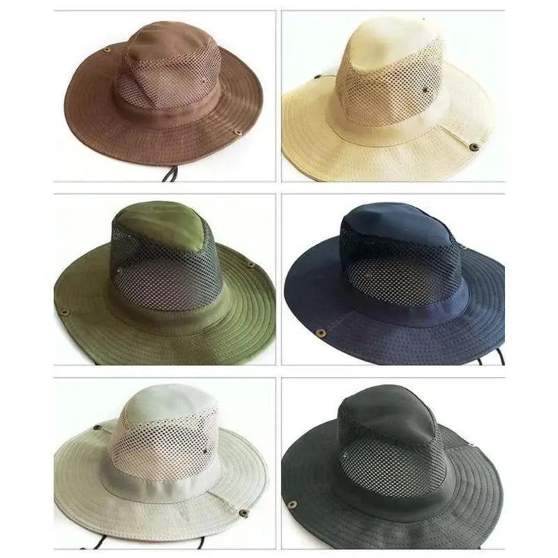 New Men Outdoor Sun Hat Knight Cap