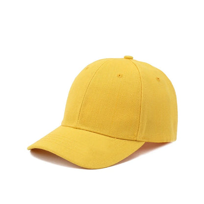 Fashion Candy Color Kids Baseball Cap Sun Protection Boy Girls