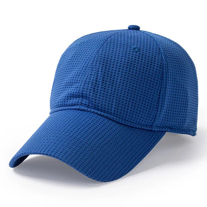 Breathable Quick-Dry Athletic Mesh Long Peak Baseball Cap Summer for Men And Women
