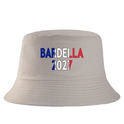 Bardella 2027 Print Bob Reversible Bucket Hat Women Men Summer Spring Travel
