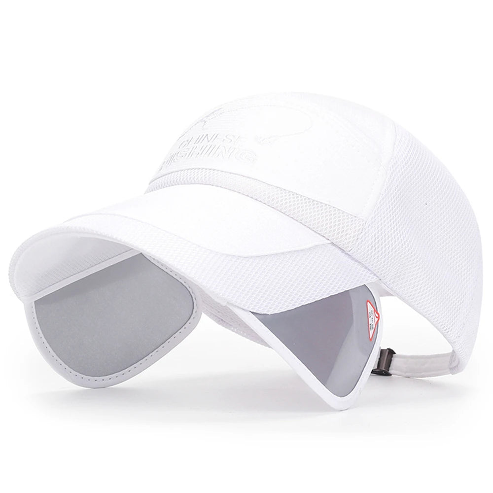 Summer Outdoor Fishing Sunscreen Baseball Cap Men's