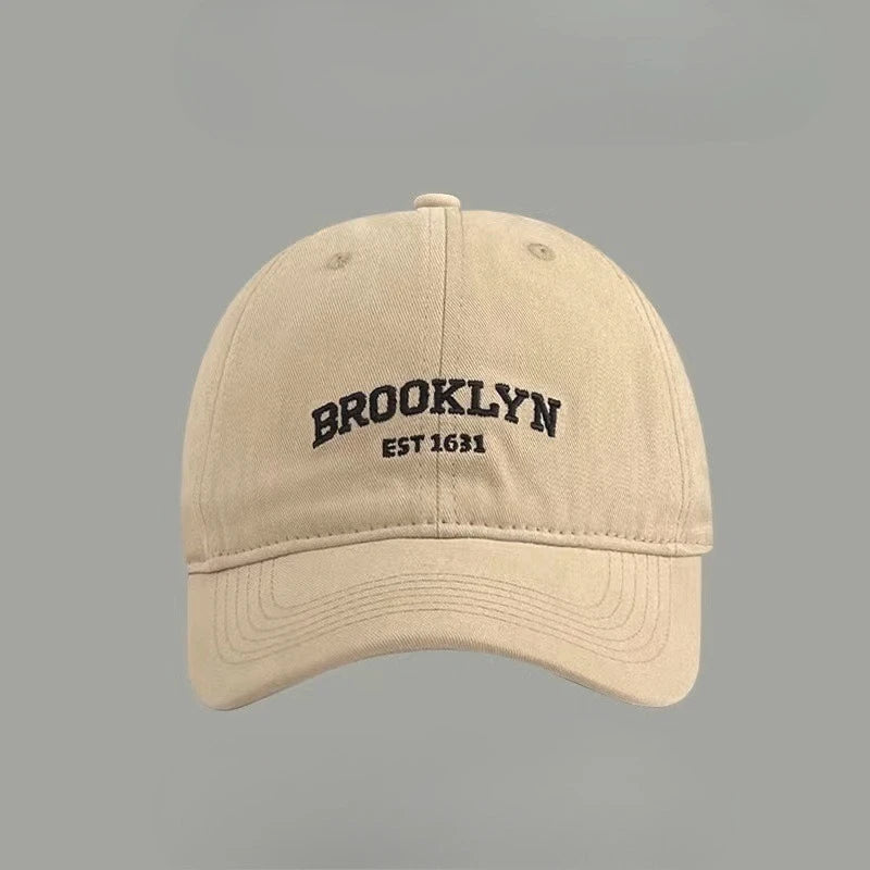 JK Korean Letters Embroidered Baseball Cap For Men Women