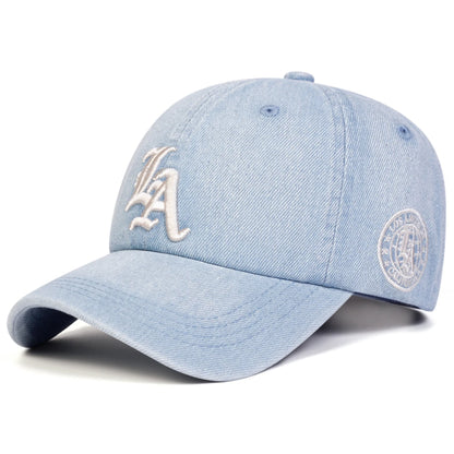 Unisex Gothic Letter Embroidery Cowboy Baseball Caps