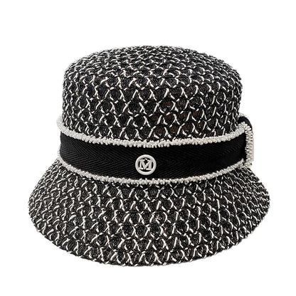 Korean  Breathable Hollow Fisherman Hat Bucket Hat for Women's Summer Outings