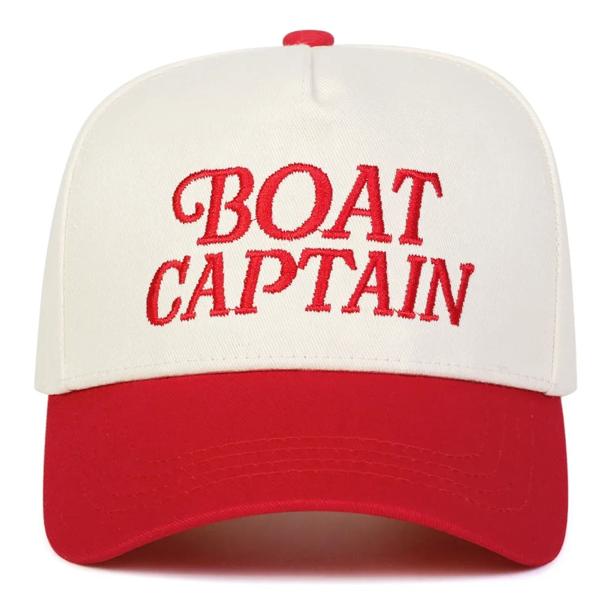 Unisex Boat Captain Letter Embroidery Baseball Caps Spring Autumn Outdoor Adjustable Casual Hats Sunscreen Hat Sports Cap