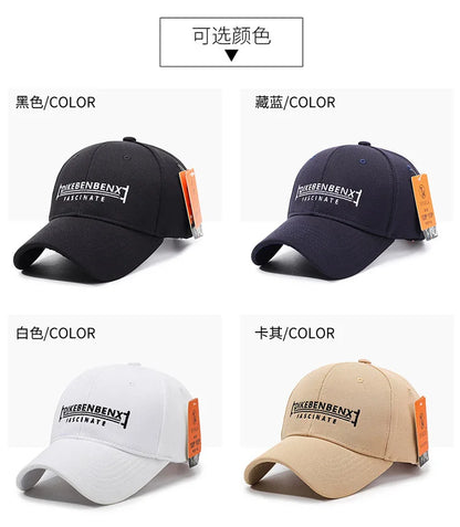 New Embroidered Baseball Cap Sunshade Sunscreen Fashion Trend Casual Travel In All Seasons