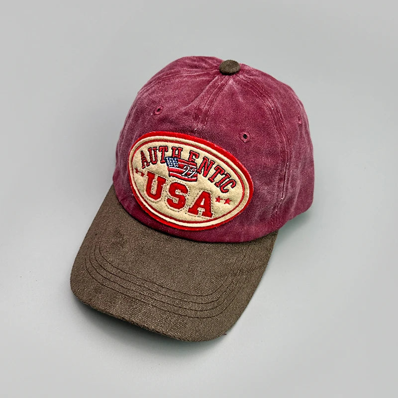 Personal American Letter Embroidery Baseball Hats