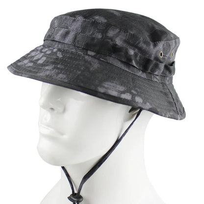 Tactical Camouflage Boonie Hat Multicam Men Sports Hunting Cap