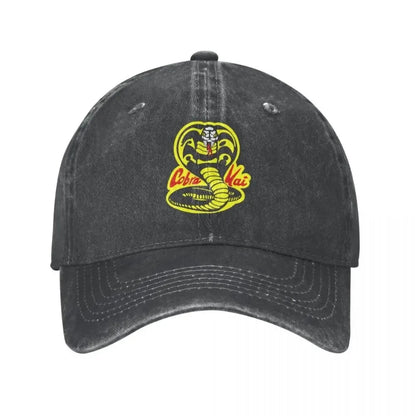 Hip Hop Baseball Cap Adjustable Hat Cobra Kai The Karate Kid Spring Autumn Cap Hats