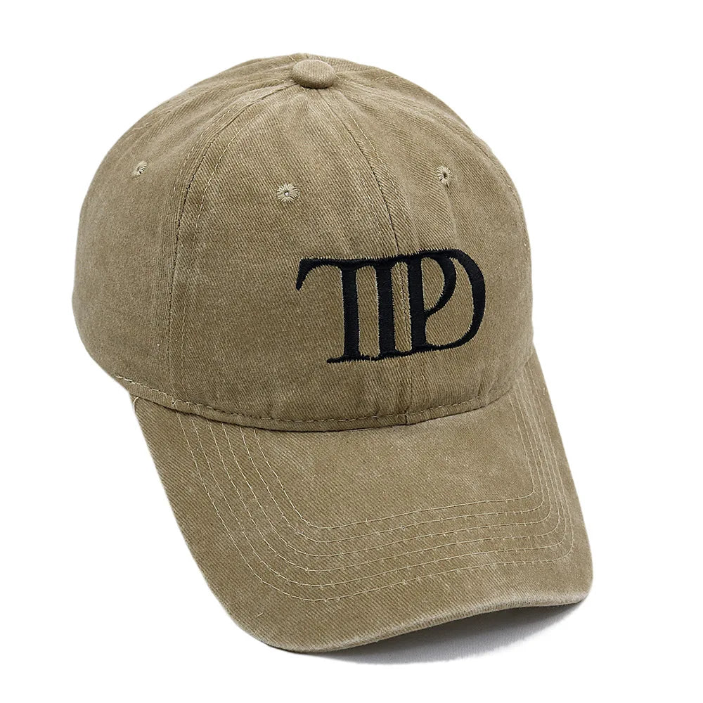 TTPD Embroidery Baseball Cap Summer Vintage Dad Hat