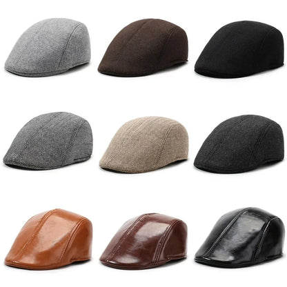 New Soft Men Berets Casual Anti-UV Newspaper Hat