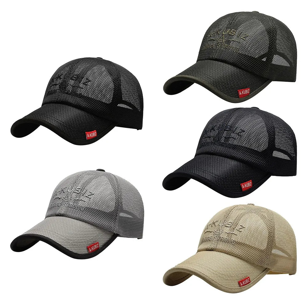 Outdoor Sunscreen Breathable Mesh Caps