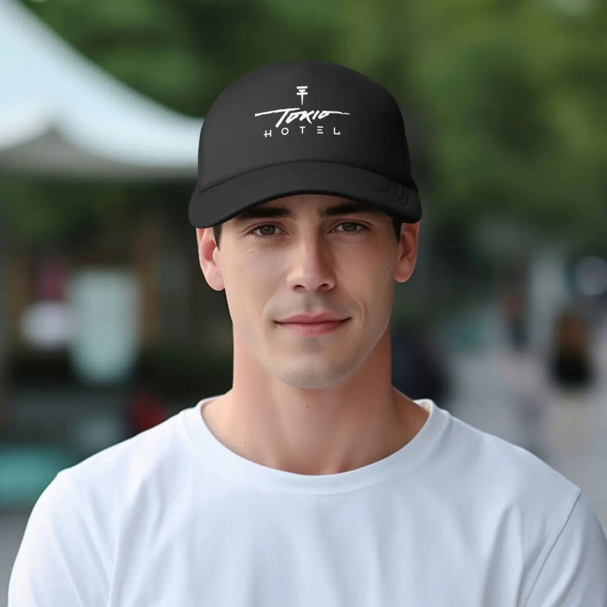 Unisex Tokio Hotel Pop Music Hats Outdoor Mesh Baseball Cap