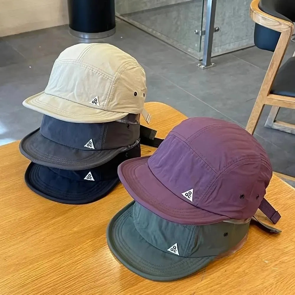 Casual Short Brim Duckbill Cap Quick-Dry Adjustable Sun Hat