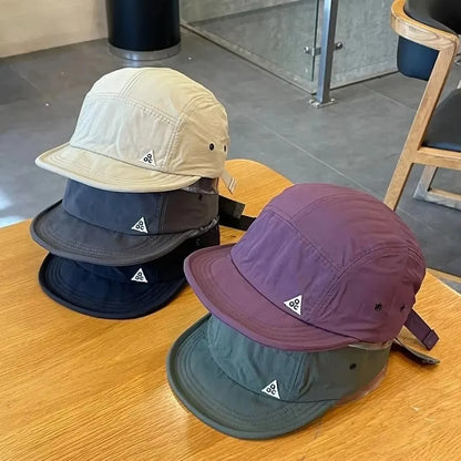 Casual Short Brim Duckbill Cap Quick-Dry Adjustable Sun Hat