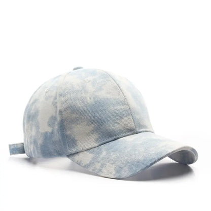 Personalized Street Tie Dye, Trendy Baseball Caps
