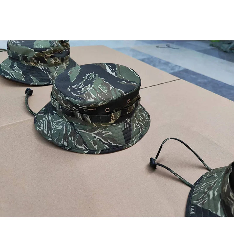 Outdoor Mountaineering Sun Shading Round Brimmed Hat