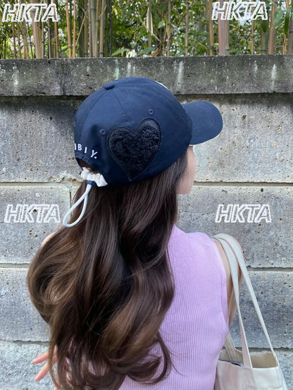 Baseball Hat Summer Sunscreen Hats Japanese Style New Letter Flower Embroidered Caps Sweet Cool Girls Hats