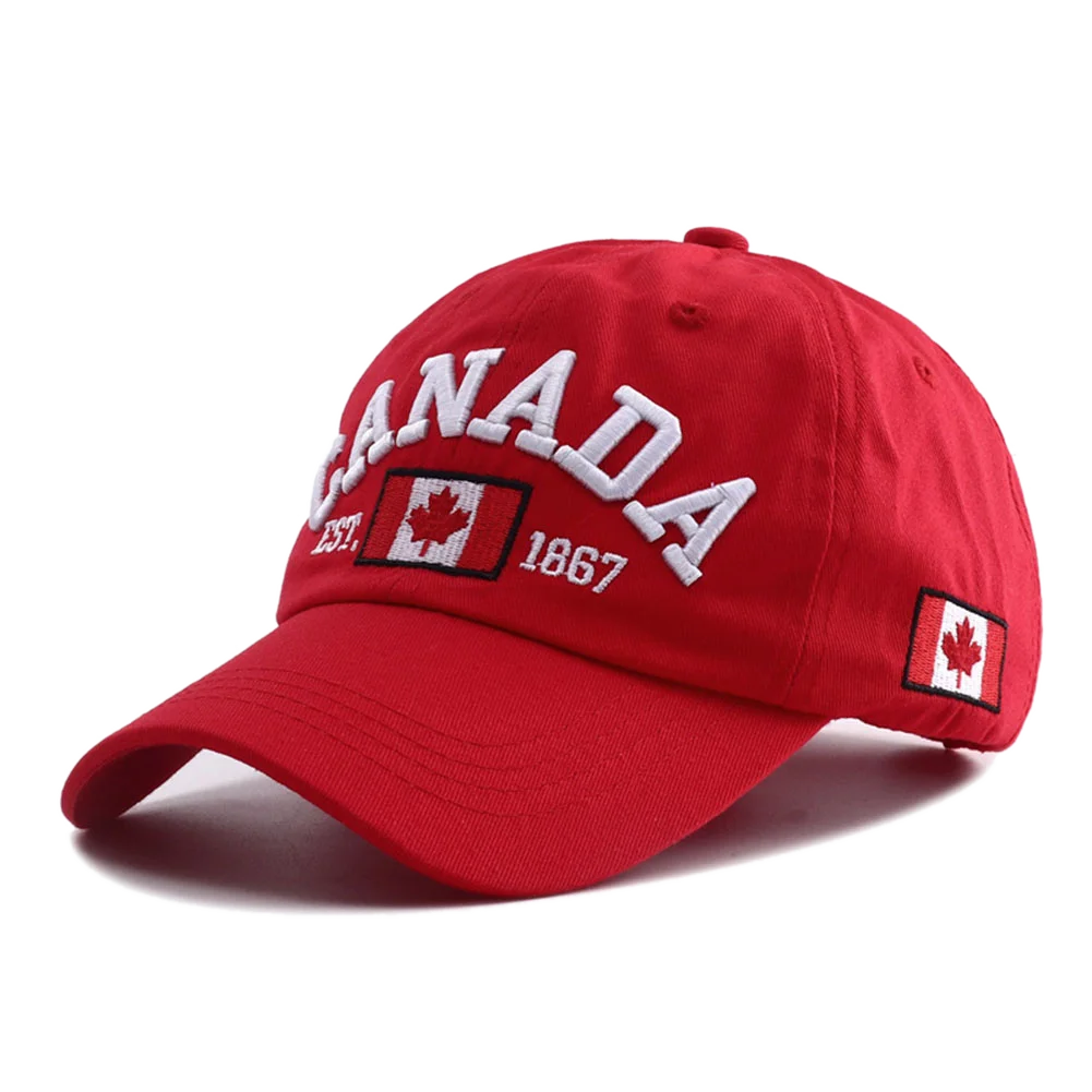 Canada Flag Embroidery Baseball Cap