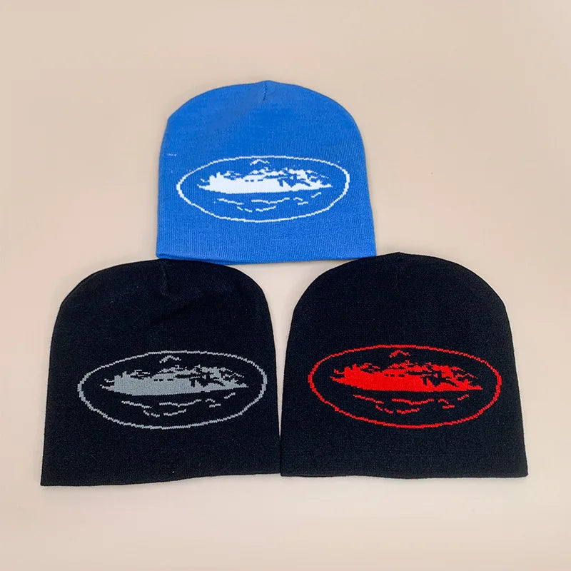 New Retro European American Knitted Hat