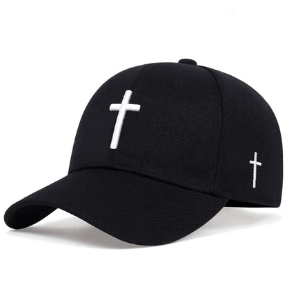 Fashion Simple Black Baseball Cap Solid Color Golf Hat Cotton For Men Women