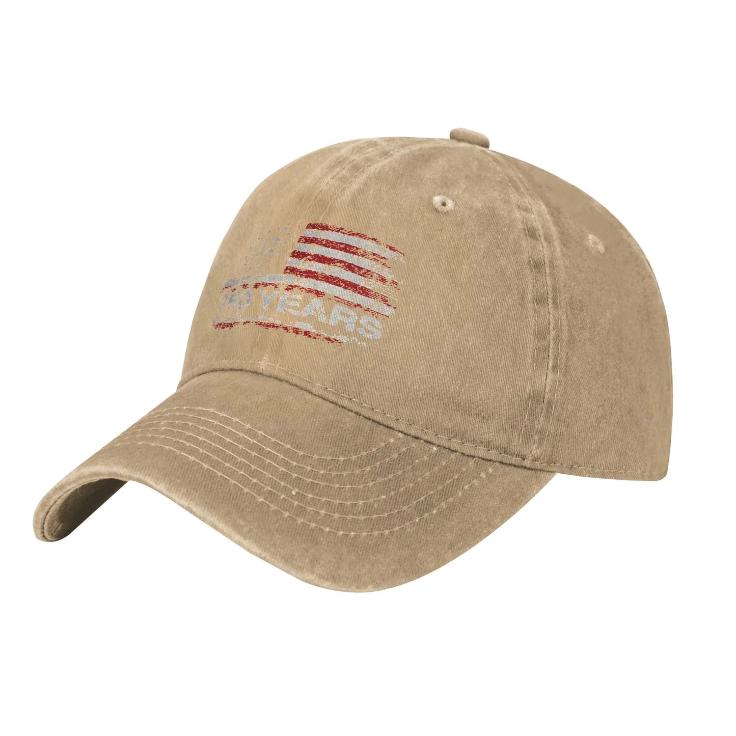 250 Years America Anniversary 250th Independence Day Freedom Men Women Baseball Caps