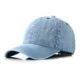 Spring And Summer Solid Color Cotton Denim Blue Baseball Cap