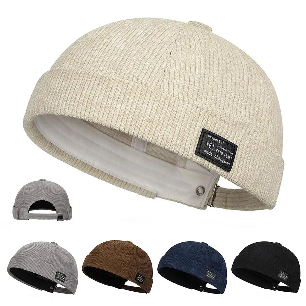 Unisex Beanies Retro Docker Cap Fashion Trendy Hip Hop Hat