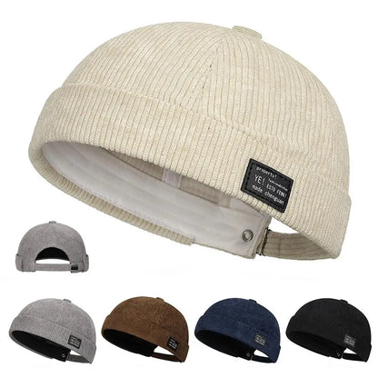 Unisex Beanies Retro Docker Cap Fashion Trendy Hip Hop Hat