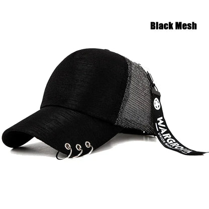 Classic Brim Design Metal Personalized Baseball Cap