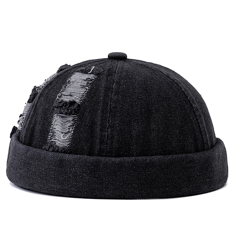 Hot Sale Broken Hole Landlord Hats Men's