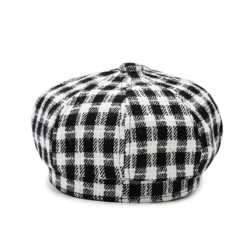 British Retro Women's Octagonal Hat