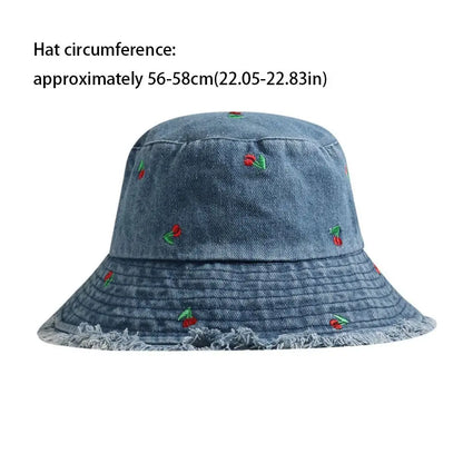 Leisure Face Covering Fisherman Hat Retro Head Surrounding Bowl Hat